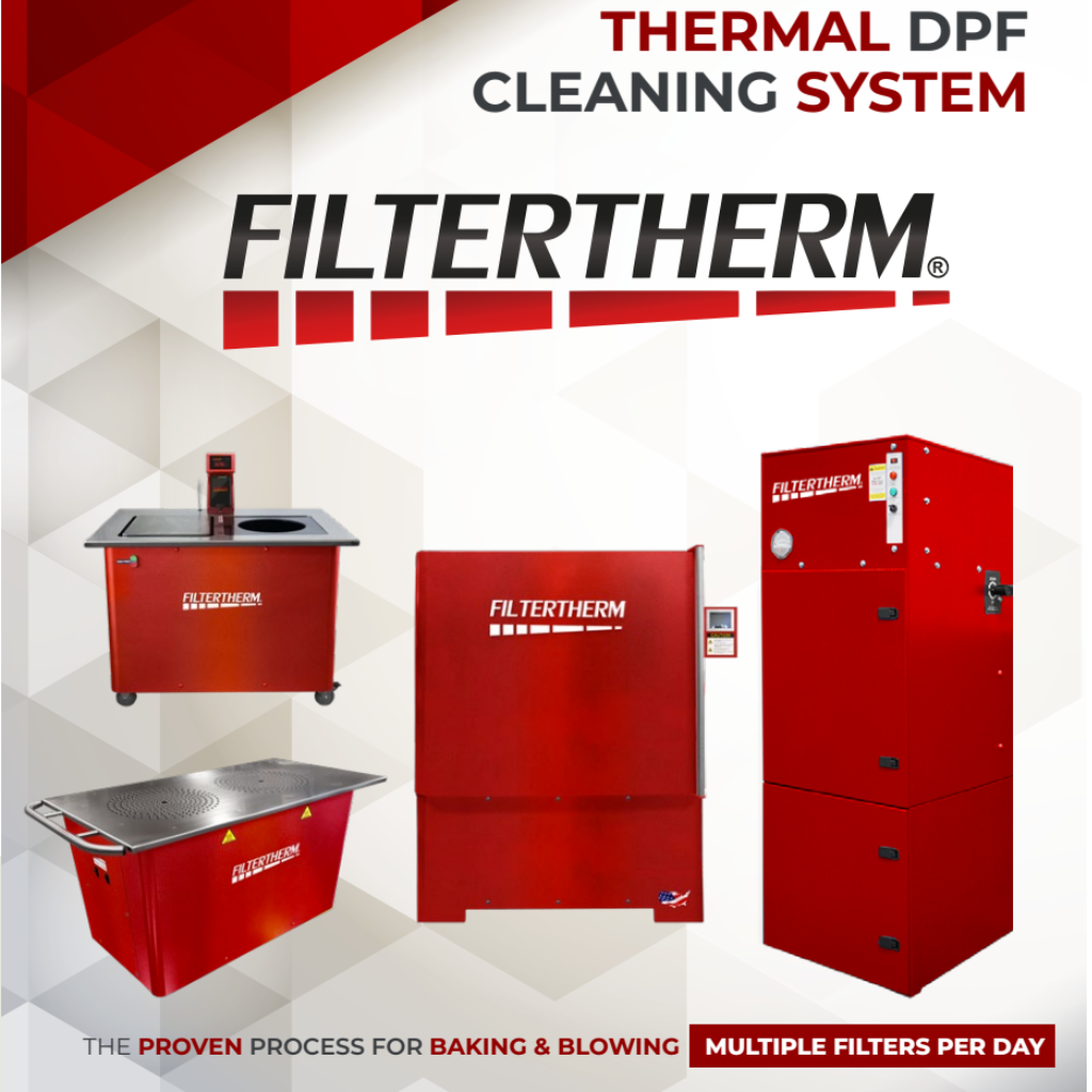 DPF cleaning equipment - Filtertherm